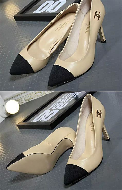 replica chanel high heels shoes|chanel look alike shoes.